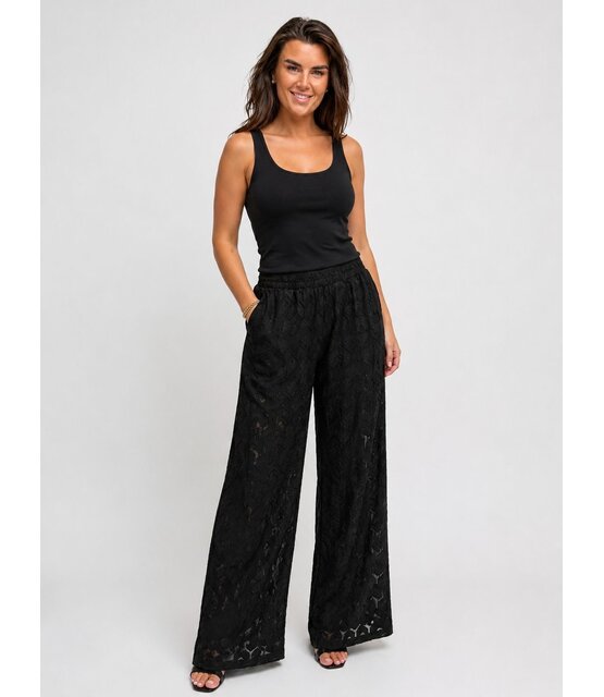 Broek Nathalie Zwart