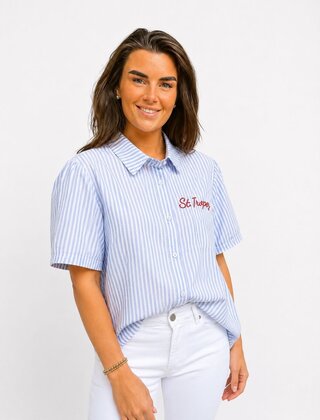 Blouse ST.Tropez Blauw Streep