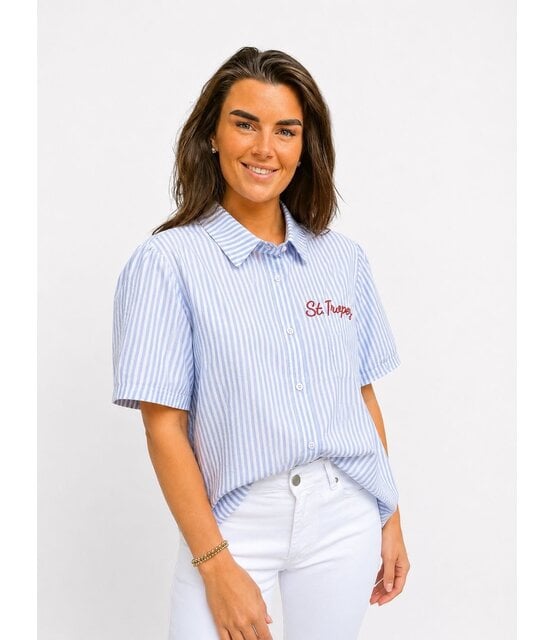 Blouse ST.Tropez Blauw Streep