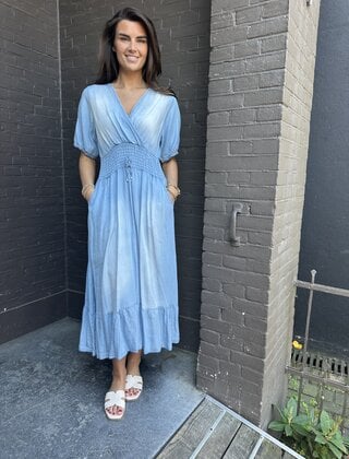 Jurk Denim Lichtblauw
