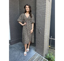 Jurk Panter Camel
