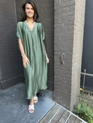 Jurk Marjan Groen