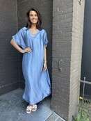 Jurk Marjan Blauw