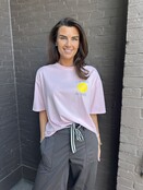 T-shirt Soleil Roze