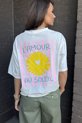 T-shirt Soleil Off-white