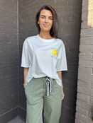 T-shirt Soleil Off-white
