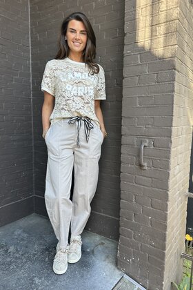 Broek Christel Beige