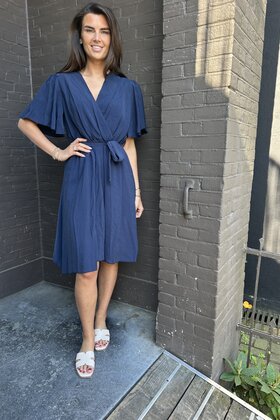 Jurk Samantha Donkerblauw
