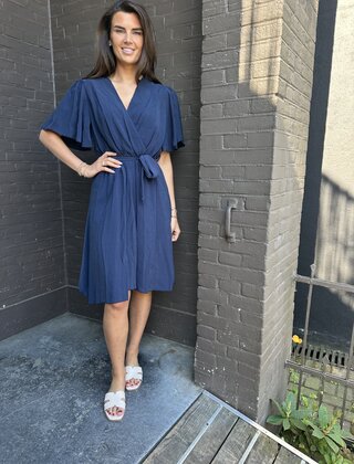 Jurk Samantha Donkerblauw