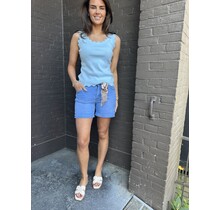 Short Mom Blauw