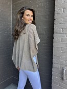Poncho Summer Taupe
