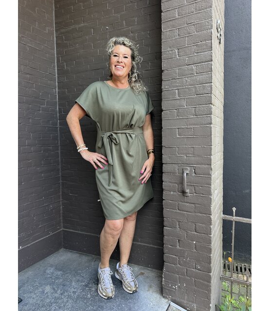 Jurk Basic Groen