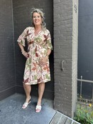 Jurk Holiday Print Groen