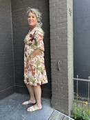 Jurk Holiday Print Groen