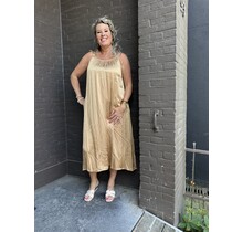 Jurk Stella Donker Goud
