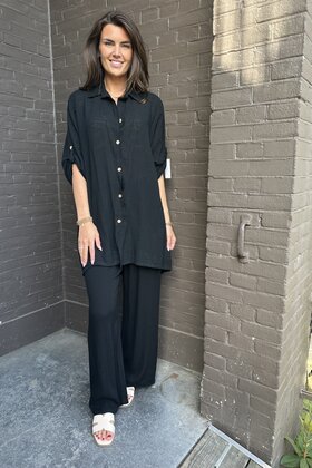 Blouse Annelies Zwart