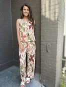 Broek Holiday Print Groen