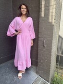 Jurk Wafel Roze