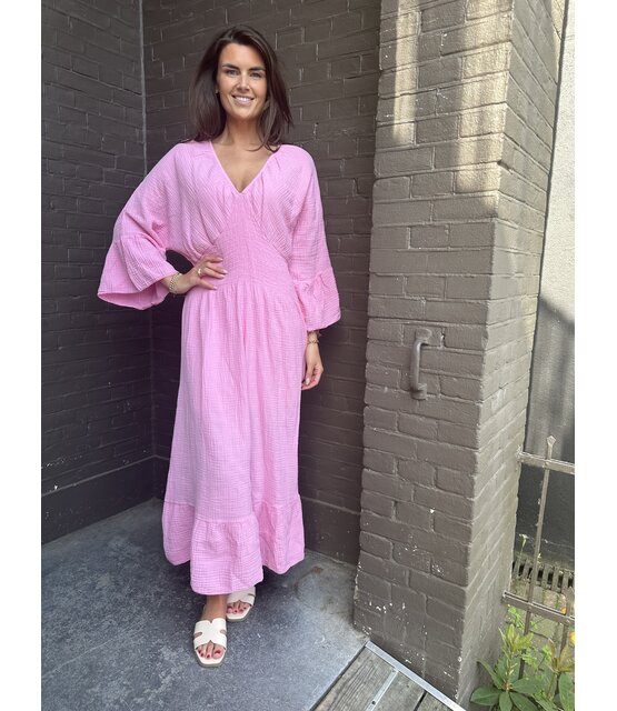 Jurk Wafel Roze