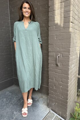Jurk Judith Groen