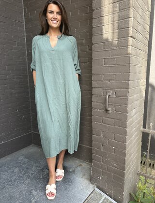 Jurk Judith Groen