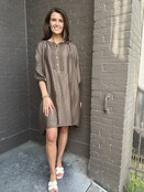 Jurk Roos Bruin