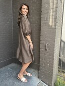 Jurk Roos Bruin
