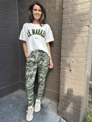 Broek Cargo army groen