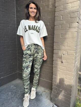 Broek Cargo army groen