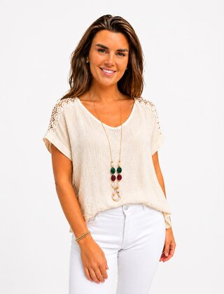 Top Lola Beige
