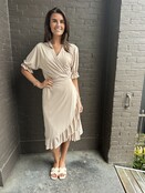 Jurk Marije beige