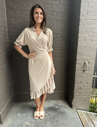 Jurk Marije beige