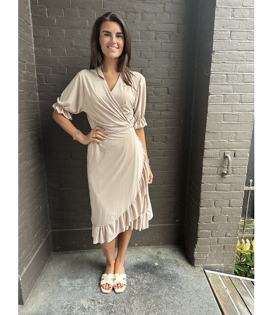 Jurk Marije beige