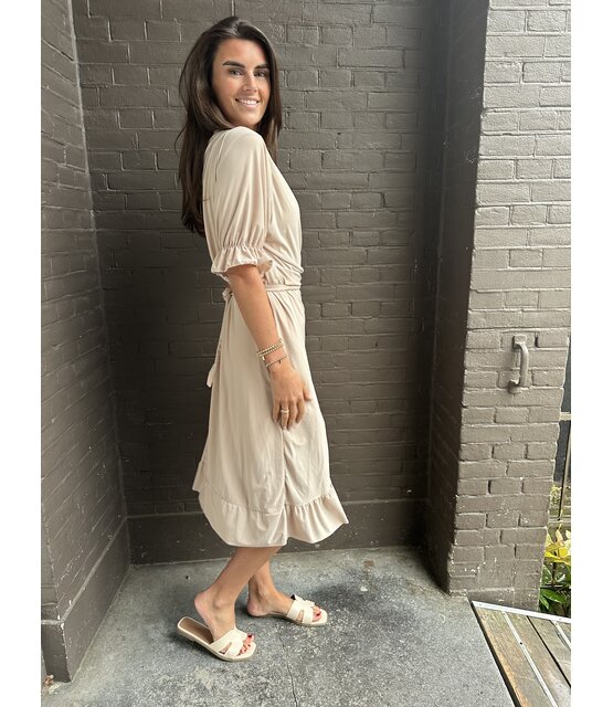 Jurk Marije beige