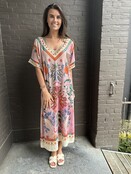 Jurk Tropical roze