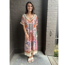 Jurk Tropical roze