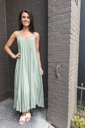 Jurk Marloes groen