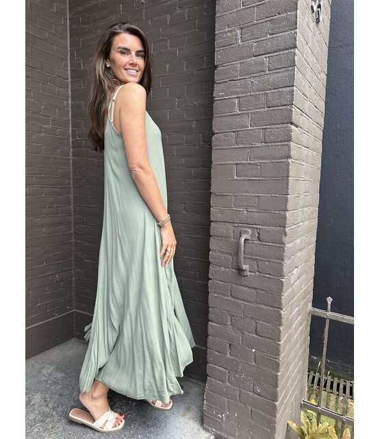 Jurk Marloes groen