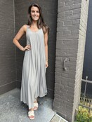 Jurk Marloes taupe