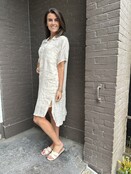 Jurk Liza beige
