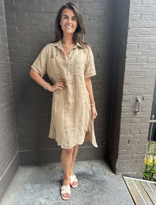 Jurk Liza zand