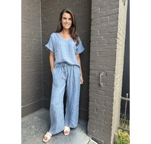 Top Ramona blauw