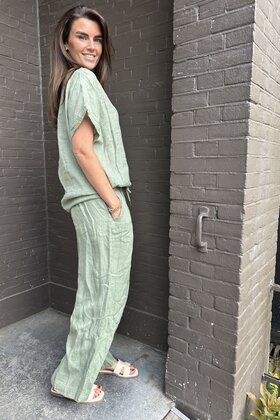 Broek Karen groen