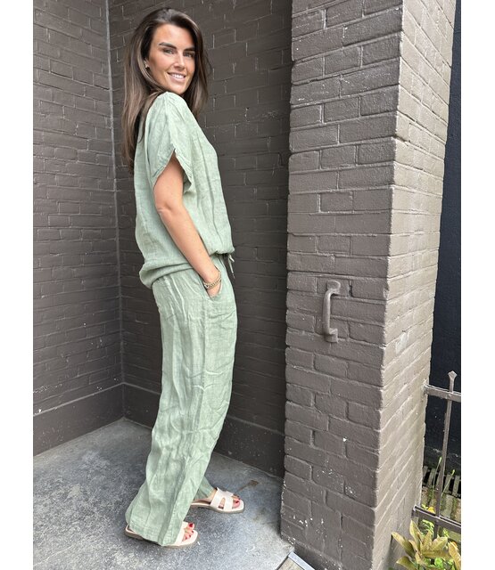 Broek Karen groen