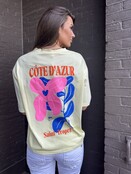 T.Shirt Cote D"azur geel