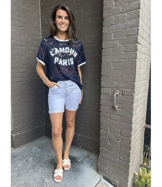 Top Paris Kant blauw