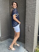 Top Paris Kant blauw