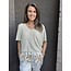 Top Simone goud glitter