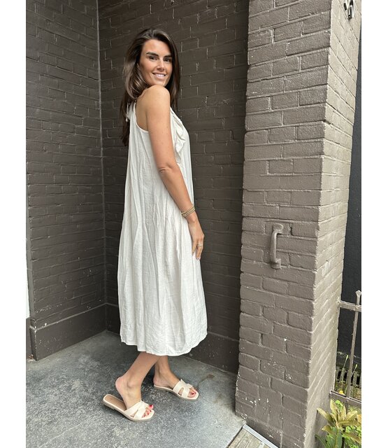 Jurk Leila beige