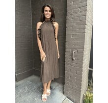 Jurk Leila bruin